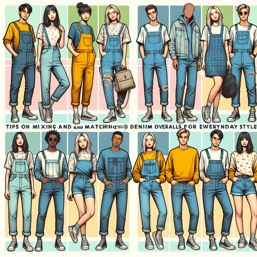 Tips Memadu-padankan Overall Jeans untuk Penampilan Sehari-hari